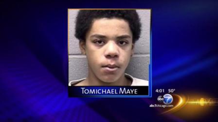 Seventeen-year-old Tomichael Maye and a 15-year-old boy are charged with armed robbery and vehicular invasion.