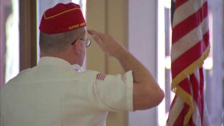 DuPage County sponsored an observance of Veterans Day, which officially comes Monday.
