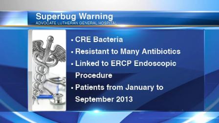 Officials at Advocate Lutheran General Hospital in Park Ridge have notified dozens of patients who may have been exposed to a super bug bacterium.