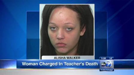 Alisha Walker is being held at the Allen County Jail in Fort Wayne, Indiana.