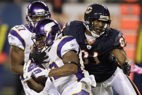 Minnesota Vikings wide receiver Percy Harvin is...