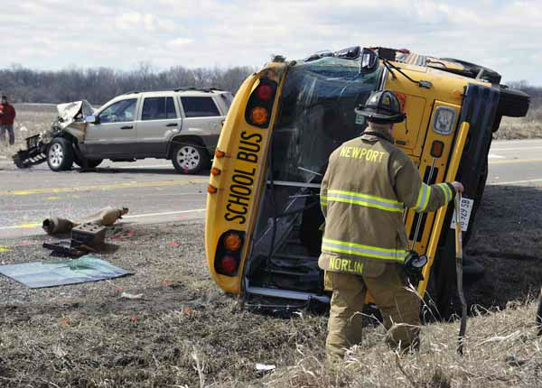 School bus accident