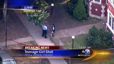A teenager was shot on Friday afternoon near 79th and Vernon on the South Side.