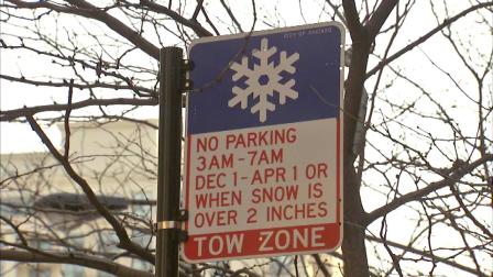 Chicagos winter overnight parking ban goes into effect Sunday morning, December 1.