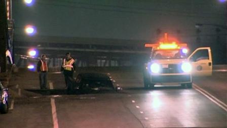 A car has fallen into a sinkhole on Chicagos Far South Side.