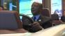 Secretary of State Jesse White took a turn on a distracted driving simulator which shows the difficulty of driving safely while texting.
