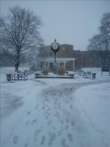 Westchester, Illinois. Send your snow photos to...