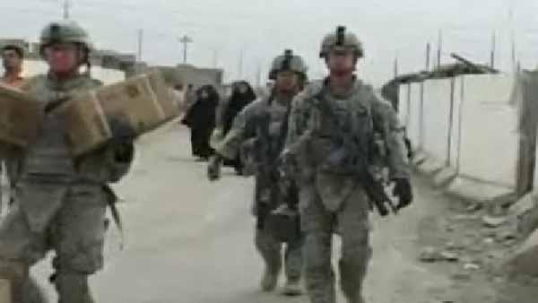 FILE-- U.S. troops are shown in Afghanistan in this ABC News image.