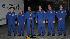 Astronauts of space shuttle Endeavour, from...