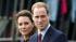 Britain's Prince William accompanied by his fiancee Kate Middleton, arrives at Witton Country Park, Darwen, England, Monday April 11, 2011. Prince William and Kate Middleton will marry on April 29. (AP Photo/Tim Hales) 