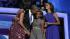 President Barack Obama, left, is joined on stage by first lady Michelle Obama, left, their children Sasha and Malia, right, on the final day of the Democratic National Convention in Charlotte, N.C., Thursday, Sept. 6, 2012.