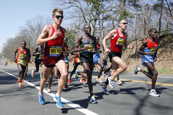 Wesley Korir, left, and Sharon Cherop, both of...