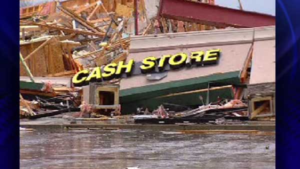 The Harrisburg, Ill., neighborhood where six...