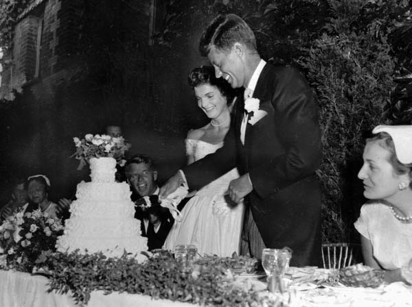 U.S. Senator John F. Kennedy, D-Mass., and his...