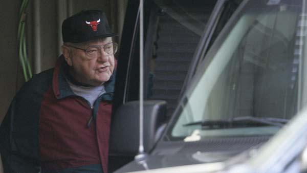(FILE) Former Illinois Gov. George Ryan gets into a van in Kankakee, Tuesday, Nov. 6, 2007. (AP Photo/M. Spencer Green)