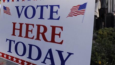 Several hundred DeKalb County residents crowd the Chamblee, Ga., early voting center to cast ballots on the last day of advance voting, Friday, Nov. 2, 2012 for next weeks General Election. County officials expected a large turnout as advance voting wraps up.