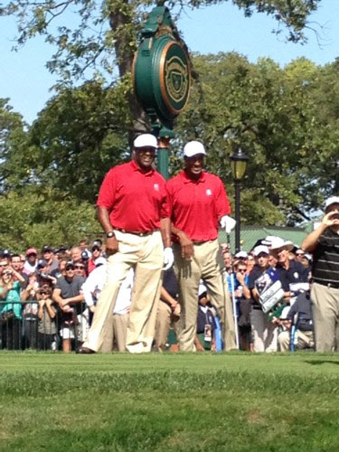Justin Timberlake during a celebrity scramble...