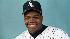 Frank Thomas of the Chicago White Sox is shown...