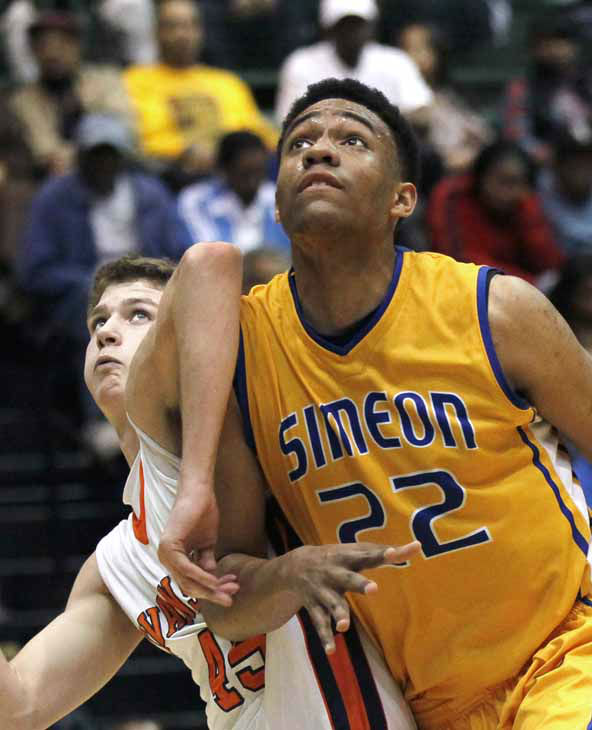 Simeon Career Academys Jabari Parker talks on...
