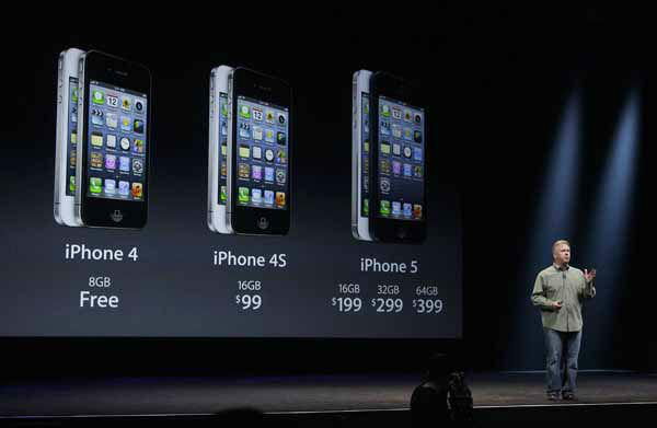 The Foo Fighters perform during an Apple event...