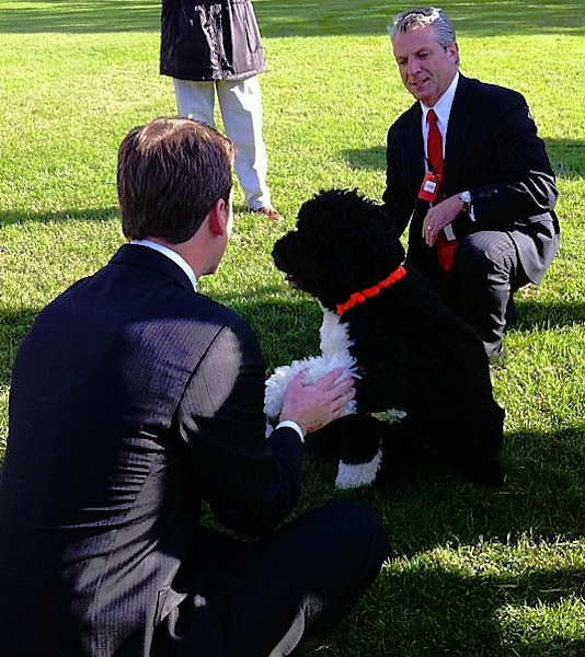Action News' Brian Taff at the White House