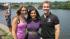 Alicia Vitarelli poses with James van der Beek...