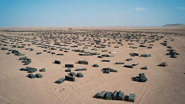 Abandoned weapons in Libya