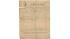 A rare pay slip from a surviving crewman for his...