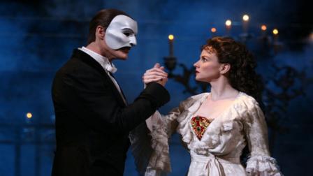In this photo provided by The Publicity Office, (left to right) Howard McGillin portrays the Phantom and Jennifer Hope Wills is Christine in the Broadway company of ``The Phantom of the Opera, playing at the Majestic Theatre in New York.