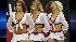 Cheerleaders are seen during the first half of an NFL wild-card playoff football game between the Arizona Cardinals and Green Bay Packers Sunday, Jan. 10, 2010, in Glendale, Ariz. 
