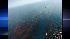 This aerial photo shows oil in the Gulf of...