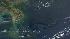 This image provided by NASA of the slick was...