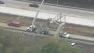 A truck hit an overhead sign near Conshohocken and severely damaged it just before 4 a.m. in the northbound lanes in Plymouth Township, just prior to the Mid-County interchange for the Pa. Turnpike.