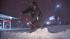 People got to work before dawn clearing snow...