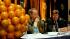 Florida State football coach Bobby Bowden, left,...