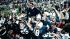 Penn State coach Joe Paterno is carried on the...