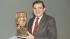 Penn State football coach Joe Paterno holds...