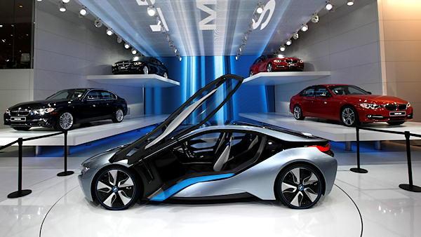 Detroit - 2012 North American International Auto Show - BMW i8