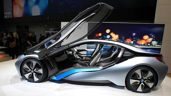 The BMW i8 concept