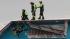 Cruise ship Costa Concordia sinking near Italy