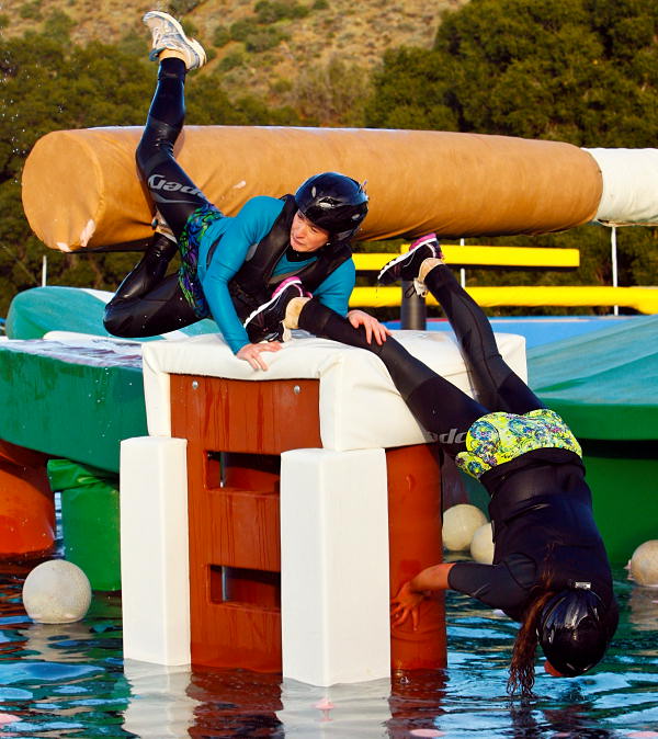 The big balls were not kind to this guy during...