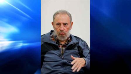 In this photo released on Monday, July 12, 2010 by the state media Cubadebate website, Cuban leader Fidel Castro gestures during an interview with Cubavision in Havana, during the Mesa Redonda or Round Table, a daily Cuban talk show on current events.