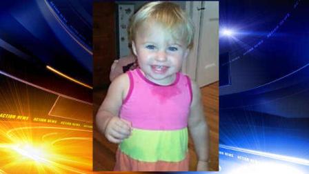 This undated photo obtained from a Facebook page shows missing toddler Ayla Reynolds.(AP Photo/Obtained From Facebook)