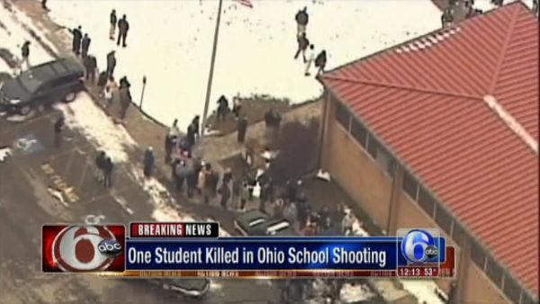 Student dies in school shooting outside Cleveland