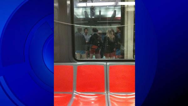 #nopants, BART, Muni, Improv Everywhere, no pants, pantsless subway