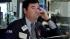 Specialist Stephen Steinthal works at his post...