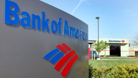 ** FILE ** A Bank of America branch is shown in a Charlotte, N.C. file photo from April 20, 2006. Brokerage and financial services firm The Charles Schwab Corp. says will sell its wealth-management subsidiary U.S. Trust to Bank of America Corp. for $3.3 billion in cash. (AP Photo/Chuck Burton, File)