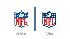 NFL Logo Before and After