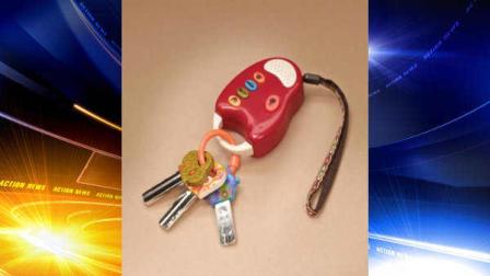 Toy Keys with Remote Recalled by Battat Due to Choking Hazard