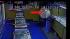 Police say surveillance video shows the theft of...